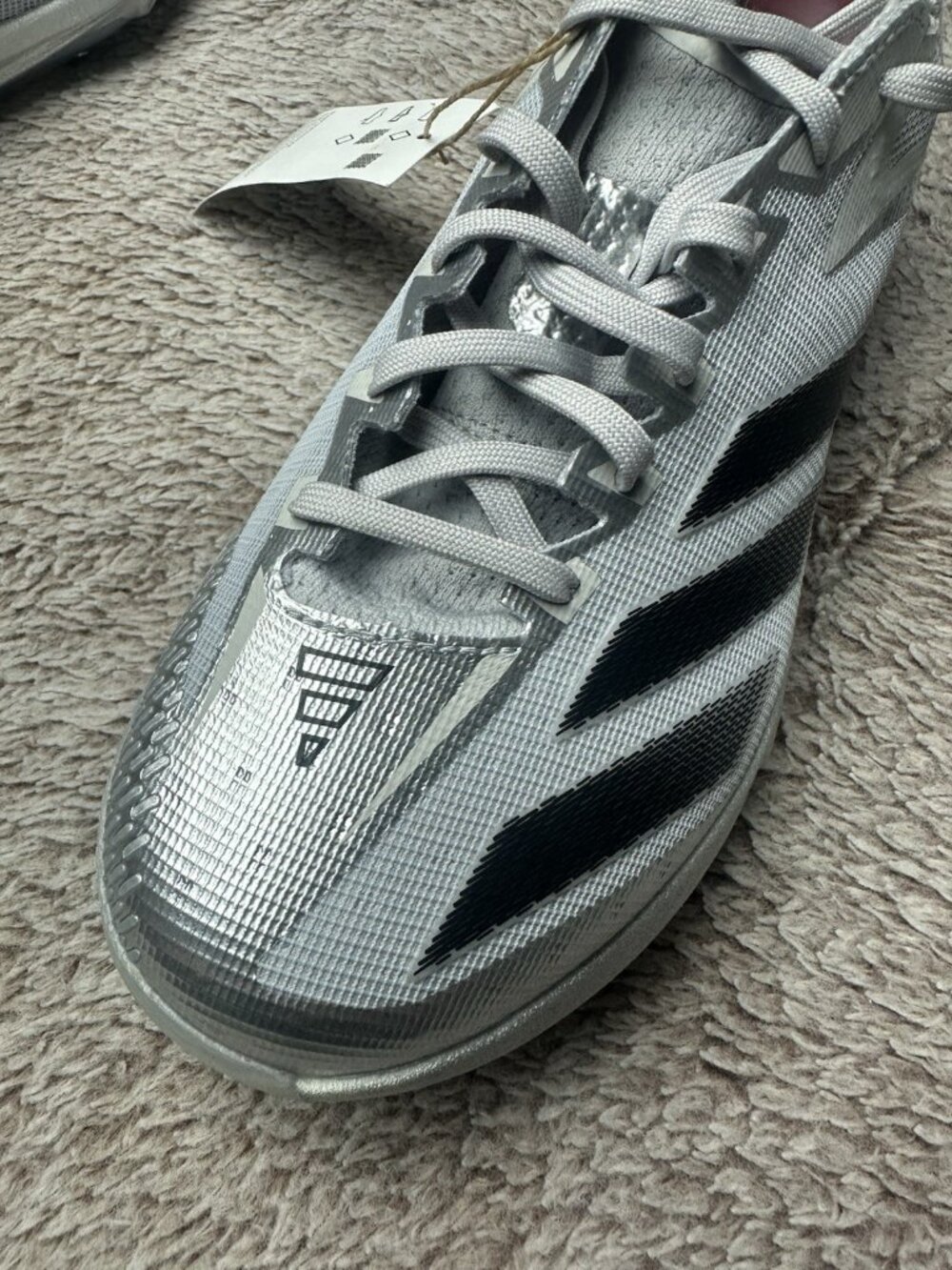 Adidas Adizero Electric+ Silver Speed Pack Metal Baseball Cleat JS2994 SZ 7 NWOB - Picture 11 of 15